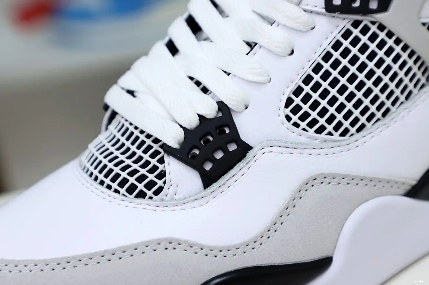 JORDAN 4 BLACK AIR MILITARY Kimikick 0420
